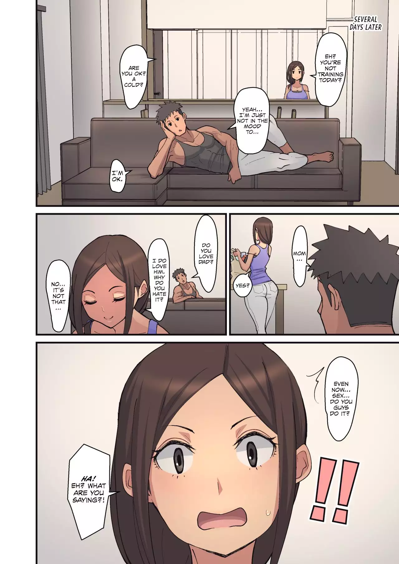 Harapeko Teishoku (Sueyuu)] Haha kara Inbo ni Natta Wake [English] elmoto  - Hentai.name