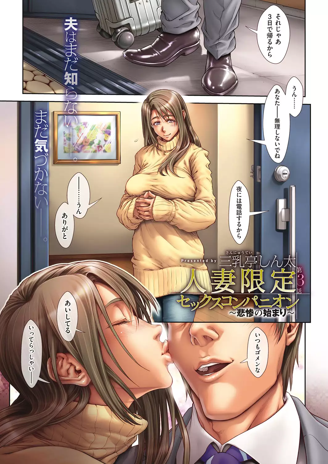 Sannyuutei Shinta] Hitozuma gentei sex companion [Digital] - Hentai.name