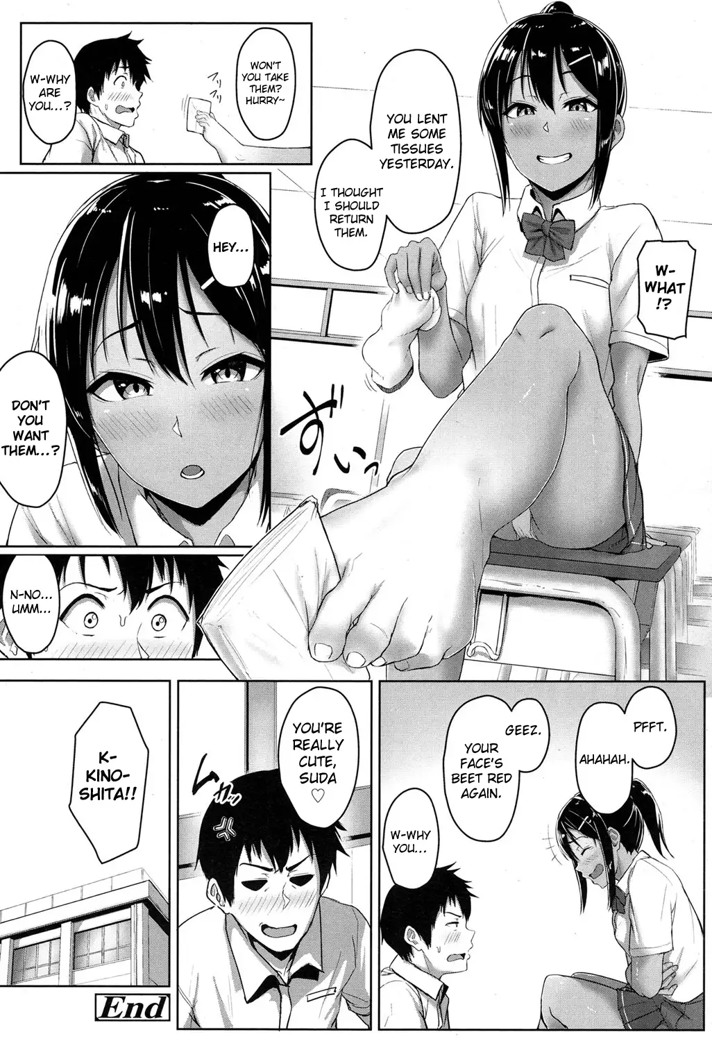 Aoi Tiduru] Ashi ga Suki Nano? | Do You Like Feet? (COMIC Koh 2017-05)  [English] {Hennojin} [Digital] - Hentai.name