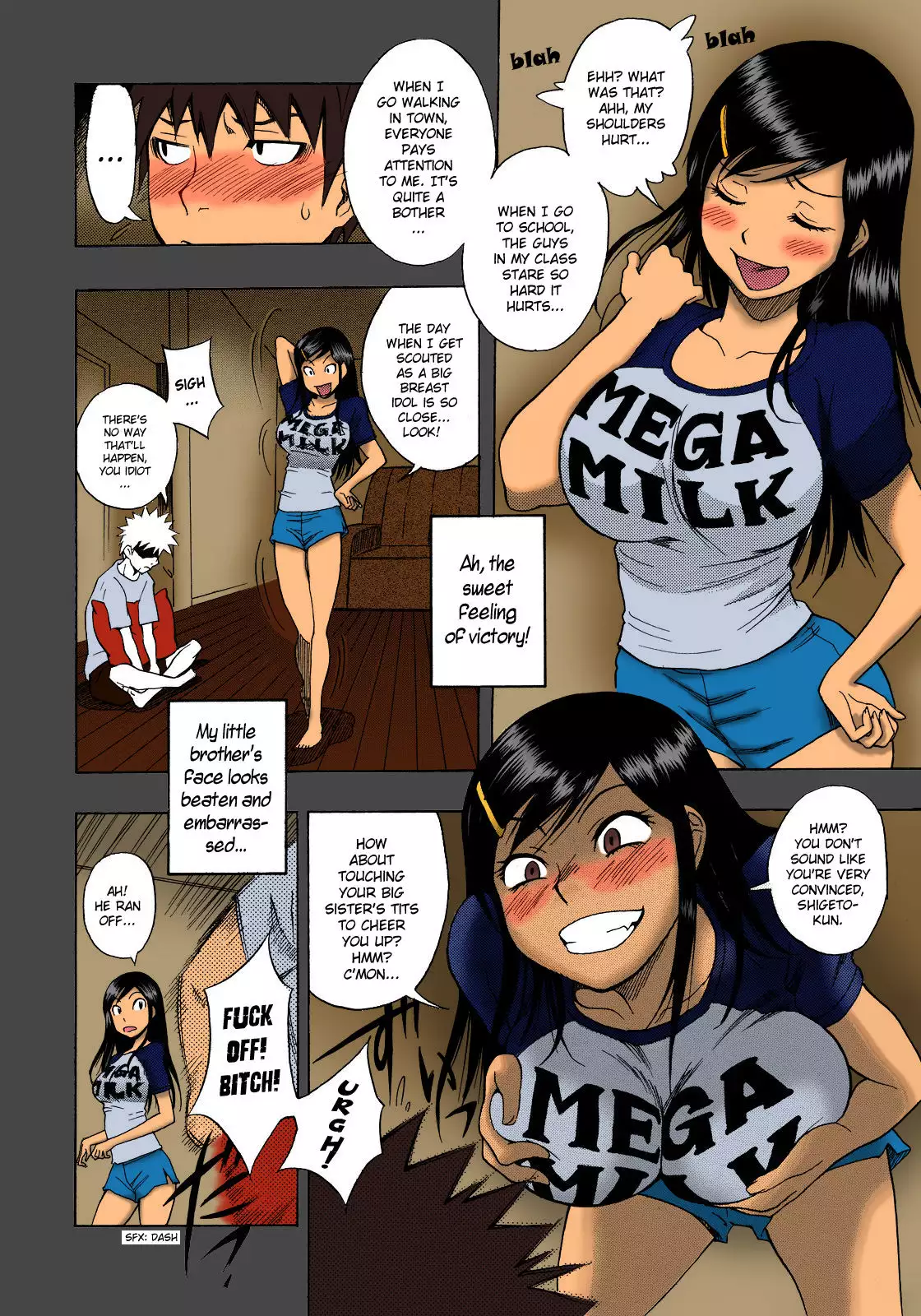 Shiden Akira] Hinnyuu Kyonyuu History | Tiny Boobs Giant Tits History  (COMIC Megastore 2008-03) [English] [Rhapfan] - Hentai.name