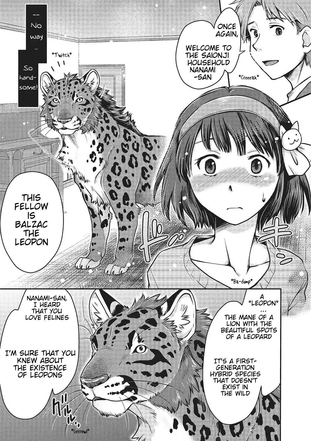 Souko Souji] Love Love Ecchi o Big Cat to | Love Love Sex with Big Cats  (Kemono DIRECT 2) [English] [Mynock] [Digital] - Hentai.name