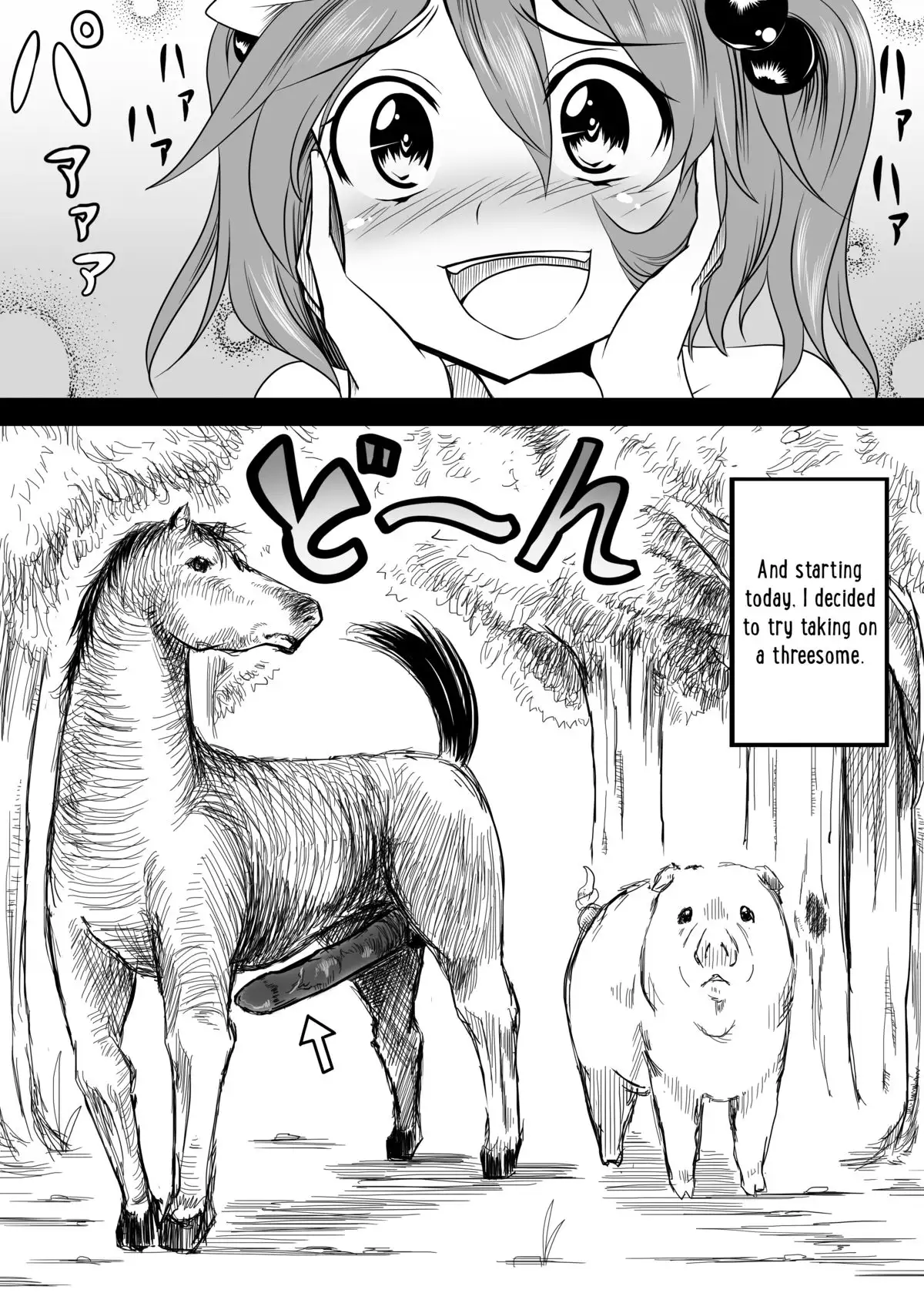 Akitarainu (Chakkaman)] Kyonyuu nitori ga Inu Uma Buta to SEX suru Juukan  Hon | The Big-Titted Nitori Having Bestiality Sex with Dogs And Horses Book  (Touhou Project) [English] [Digital] - Hentai.name