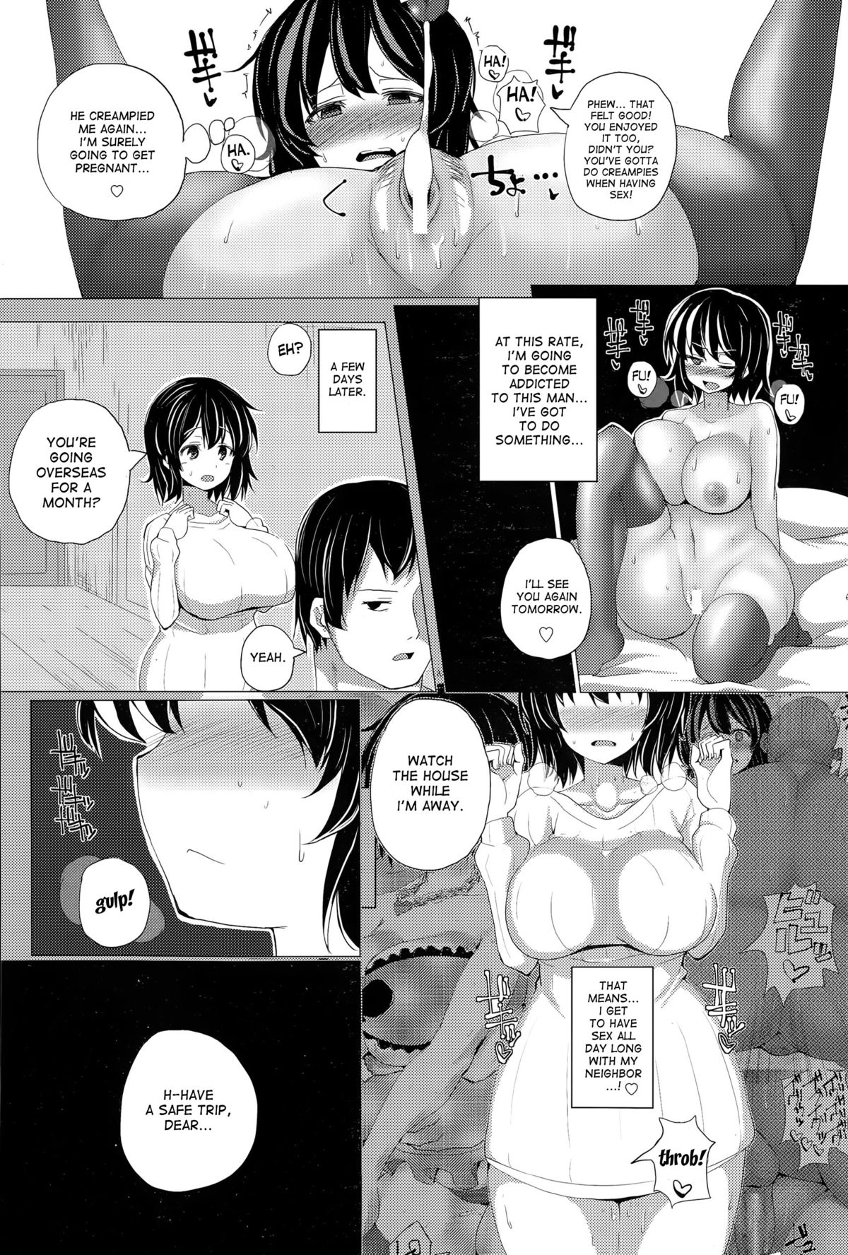 chin Bakunyuu Hitozuma no Netorare Sex Pet Seikatsu Big Tits Housewife NTR Sex Pet Life (ANGEL Club 2015-05) English desudesu image