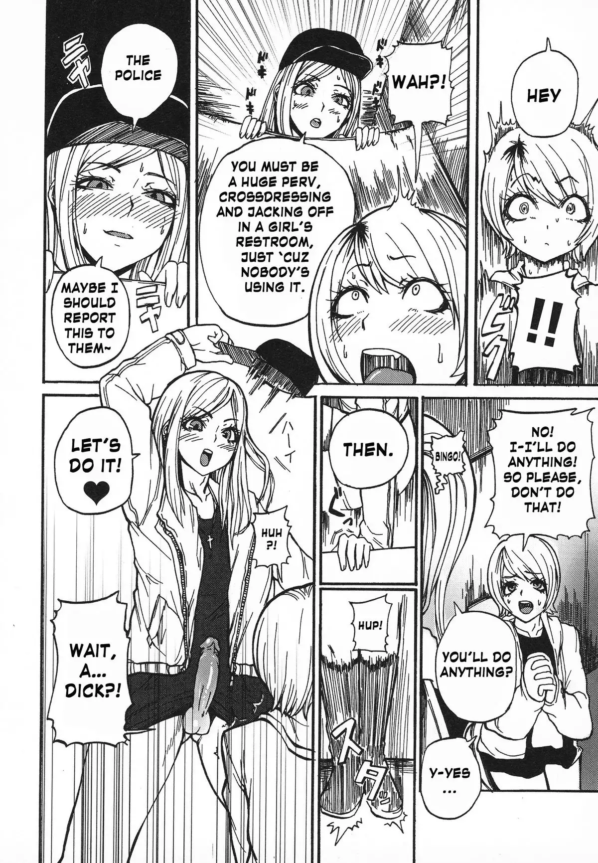 SGK] Gyaru ♂ Chin (Otokonoko Jidai Vol. 6) [English] =RED= - Hentai.name