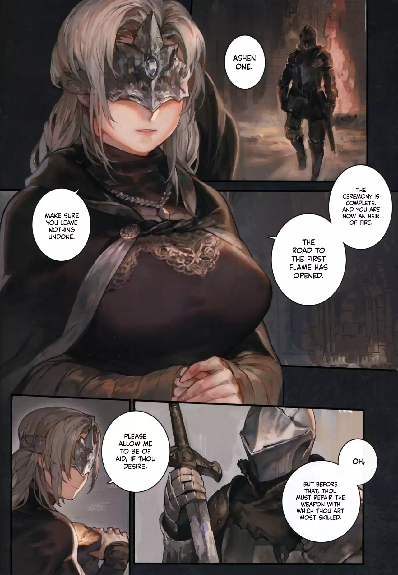 C94) [Aoin no Junreibi (AOIN)] Dark Desire (DARK SOULS III) [English] =TLL  + mrwayne= - Hentai.name