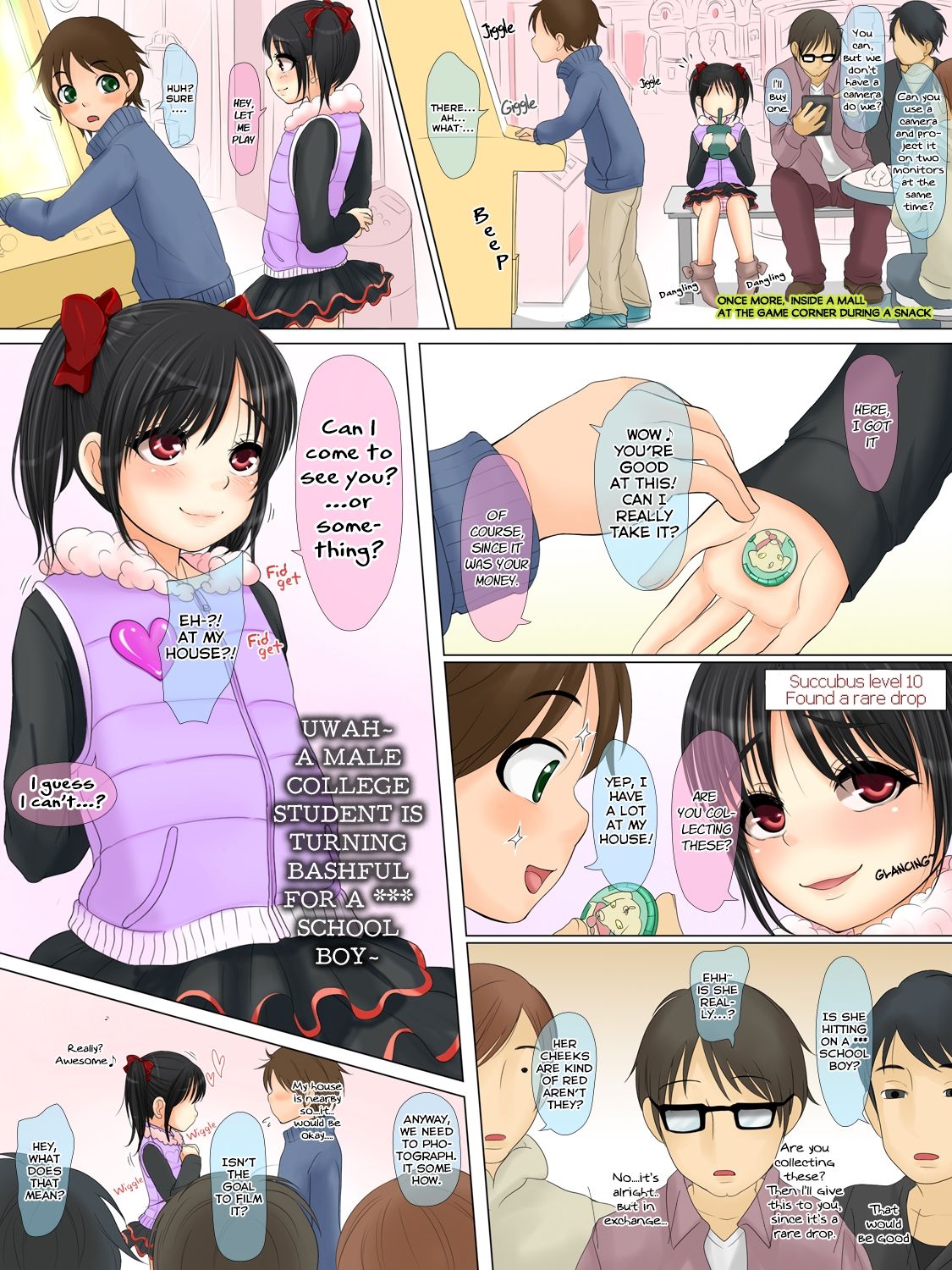 An An Shokudou (Parts, ASTRE)] SuccubusLoliKa ~Ore Bitch dawa... → Iie Succubus  desu~ [English] [sensualaoi] [Decensored] - Hentai.name