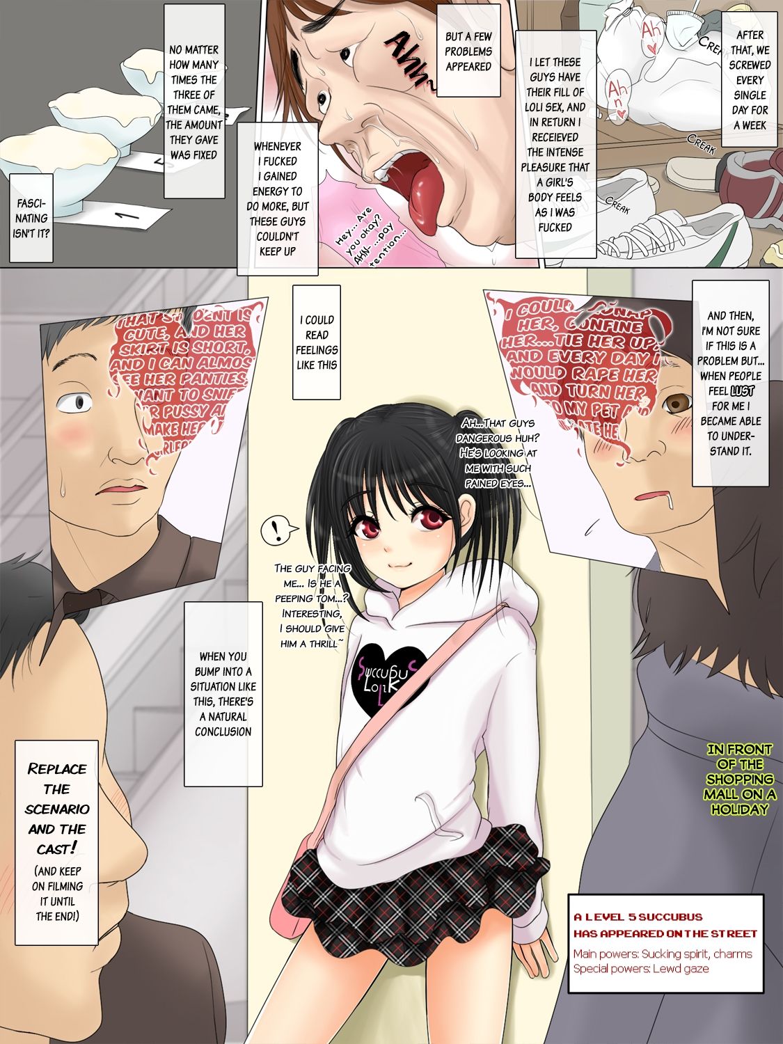 An An Shokudou (Parts, ASTRE)] SuccubusLoliKa ~Ore Bitch dawa... → Iie Succubus  desu~ [English] [sensualaoi] [Decensored] - Hentai.name