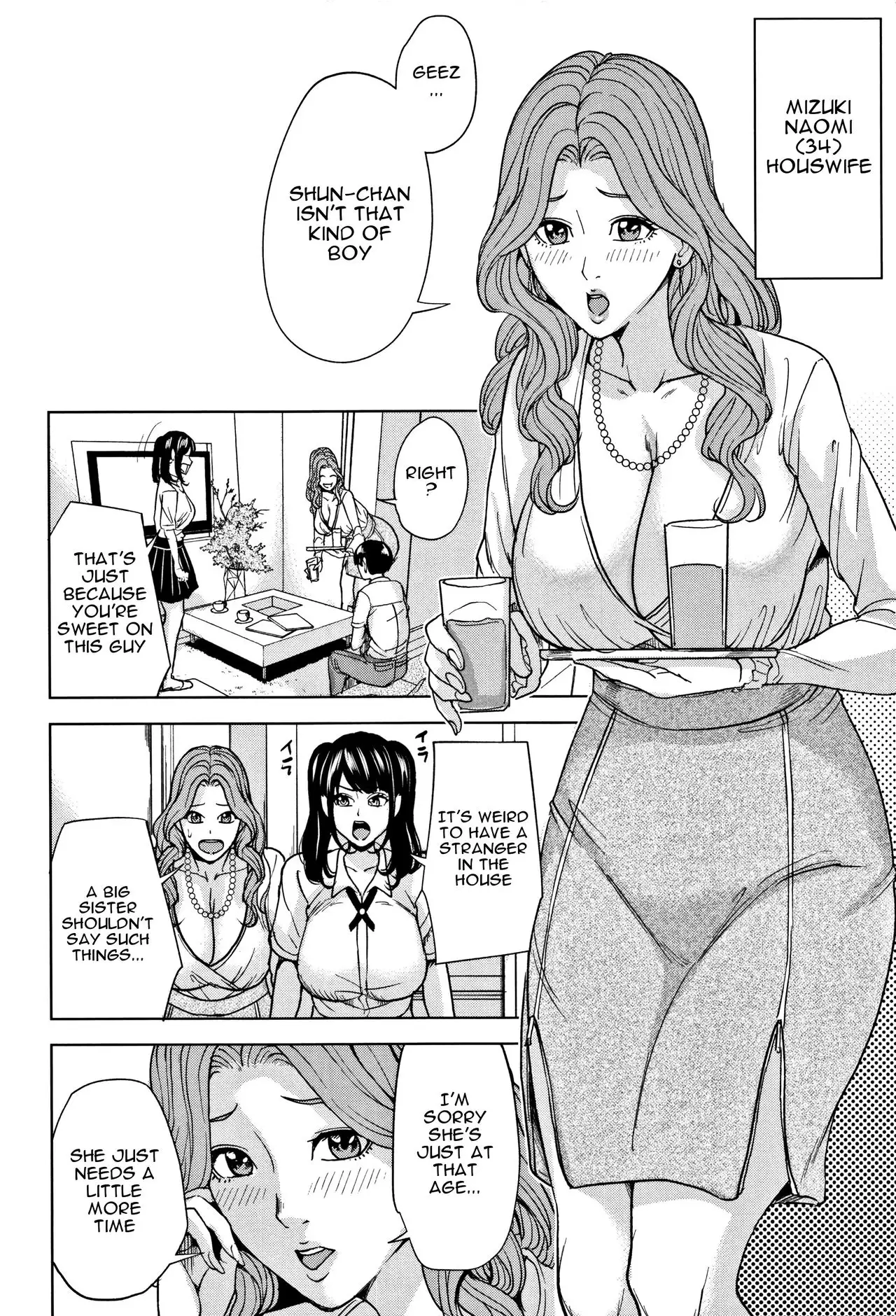 Incest chan Maimu-Maimu] Kazoku Soukan Game - family Incest game Ch. 1-3 [English]  [Januz] - Hentai.name