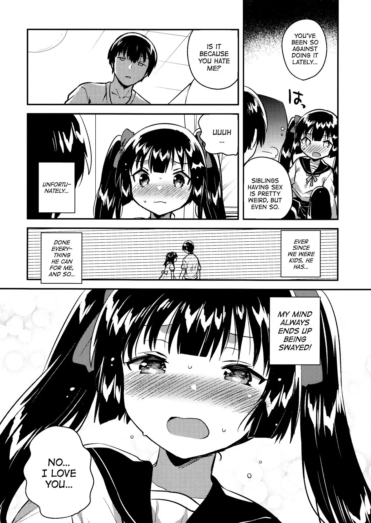 COMITIA123) [squeezecandyheaven (Ichihaya)] Imouto wa Chotto Atama ga  Okashii + Omake | My Little Sister Is a Little Weird + Bonus Story  [English] [ATF] - Hentai.name