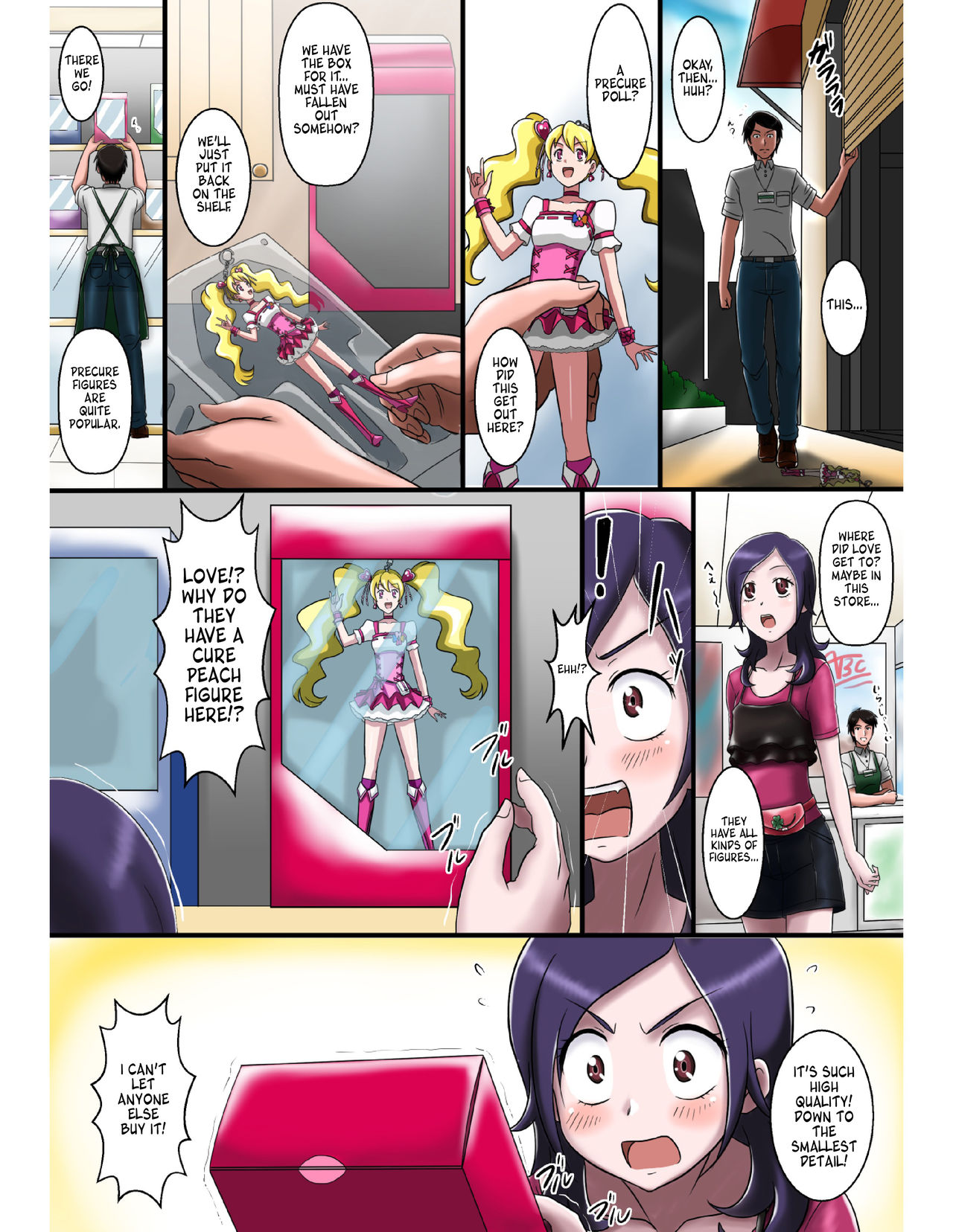 Transformation Hentai Comic