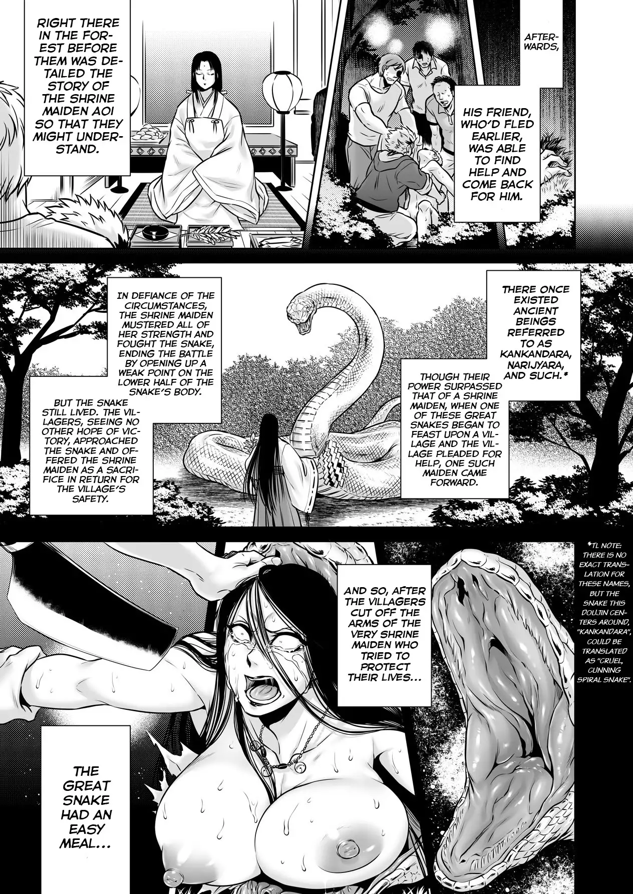 COMIC SAIJA (彩蛇)] Igyō kaikitan “kankandara” | Wonderfully Grotesque  Mystery - Kankandara [English] - Hentai.name