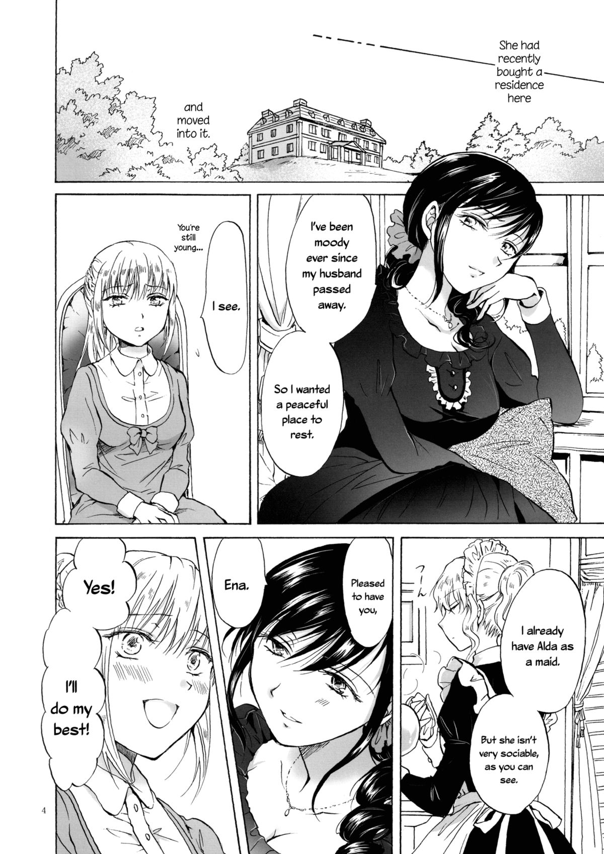 GirlsLoveFestival10) [peachpulsar (Mira)] Okusama to Maid-san | Maid and  Madam [English] =TV & Yuri-ism= - Hentai.name