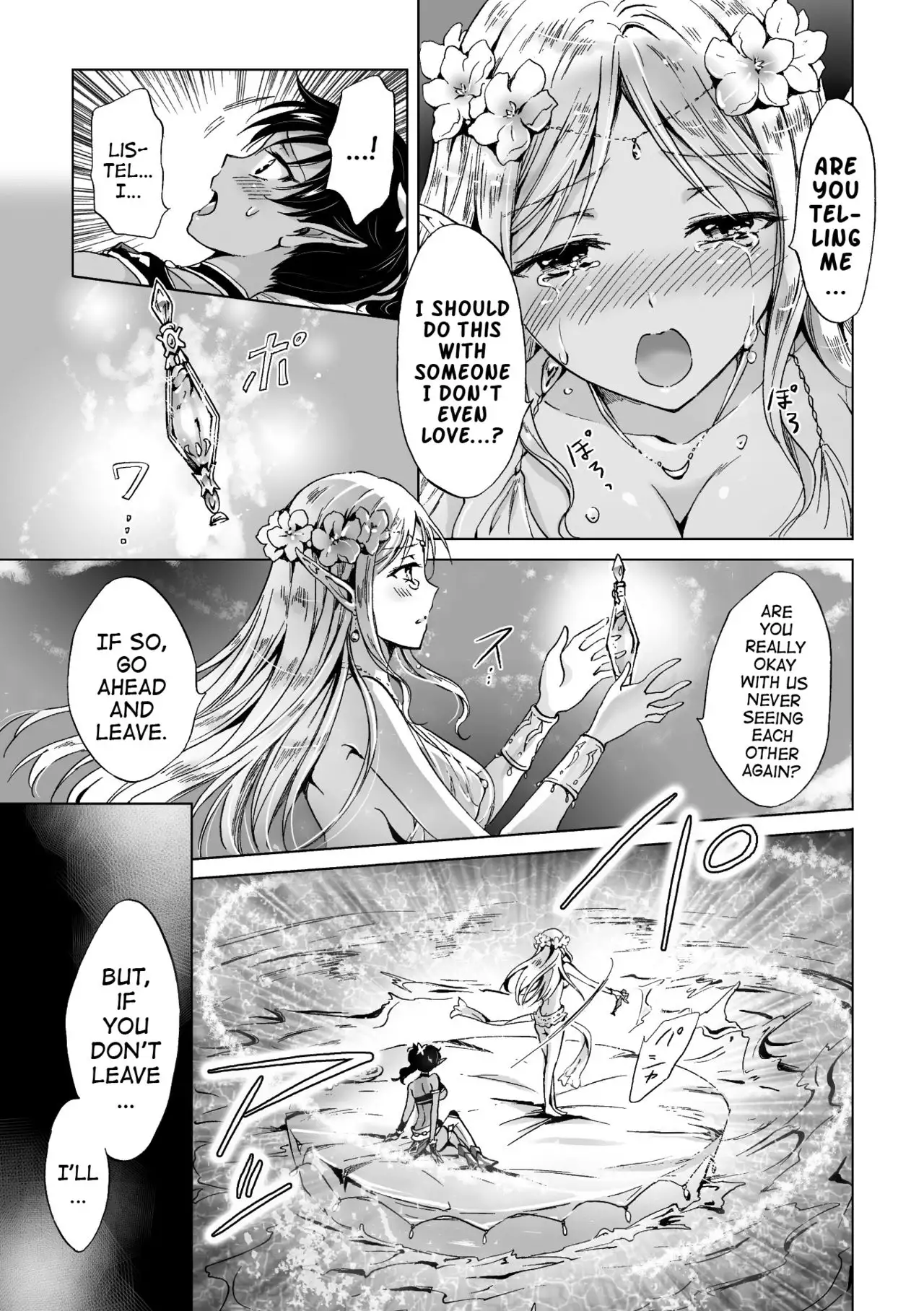 Mira] elf ~Tsuki no Mahou~ | Elf ~Magic of the Moon~ (2D Comic Magazine Yuri  Ninshin Vol. 3) [English] [ATF] [Digital] - Hentai.name