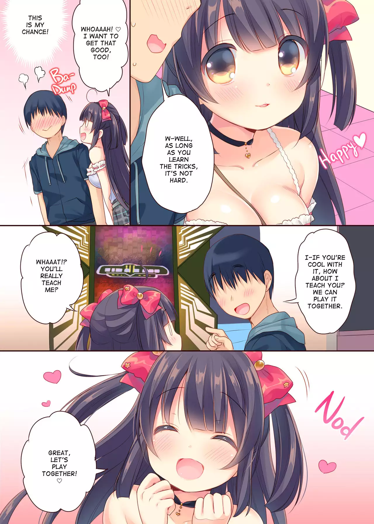 Triangle! (Usashiro Mani)] GaCen Hime to DT Otoko no Ichaicha Kozukuri Love  Sex | Arcade Princess And a Virgin Boy Who Make Out And Have Lovey-Dovey  Baby-Making Sex [English] [2d-market.com] [Decensored] [Digital] -