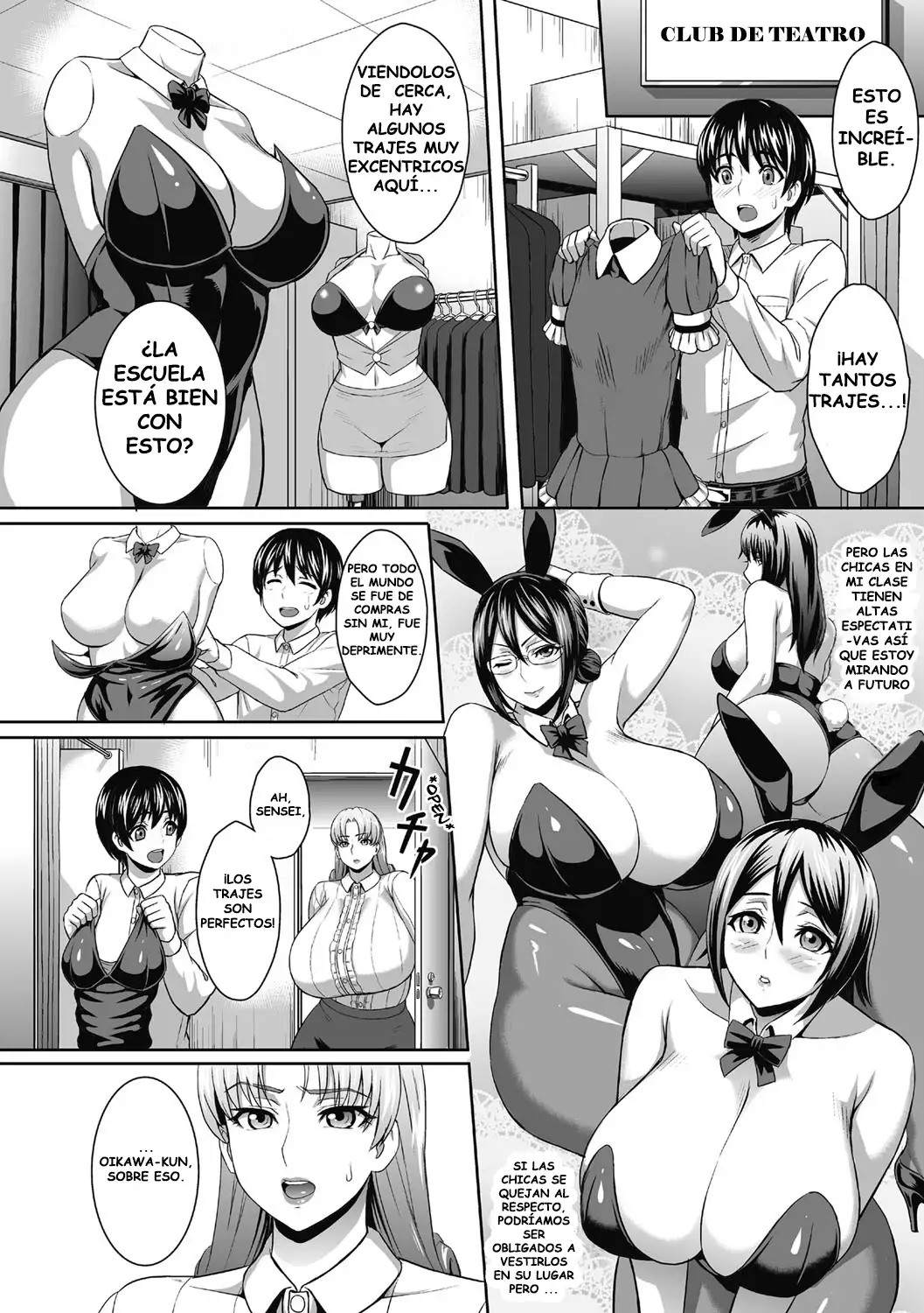 Nikushoku Usagi Sensei | Maestra Conejita Carnivora - Hentai.name