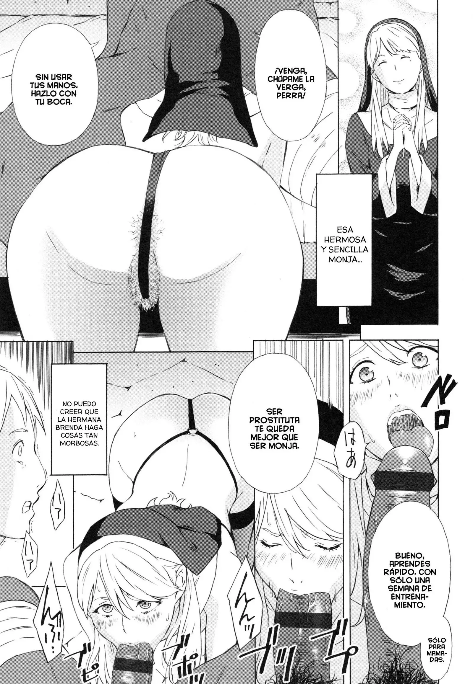 Sister Brenda no Zange | La confesión de la hermana Brenda - Hentai.name