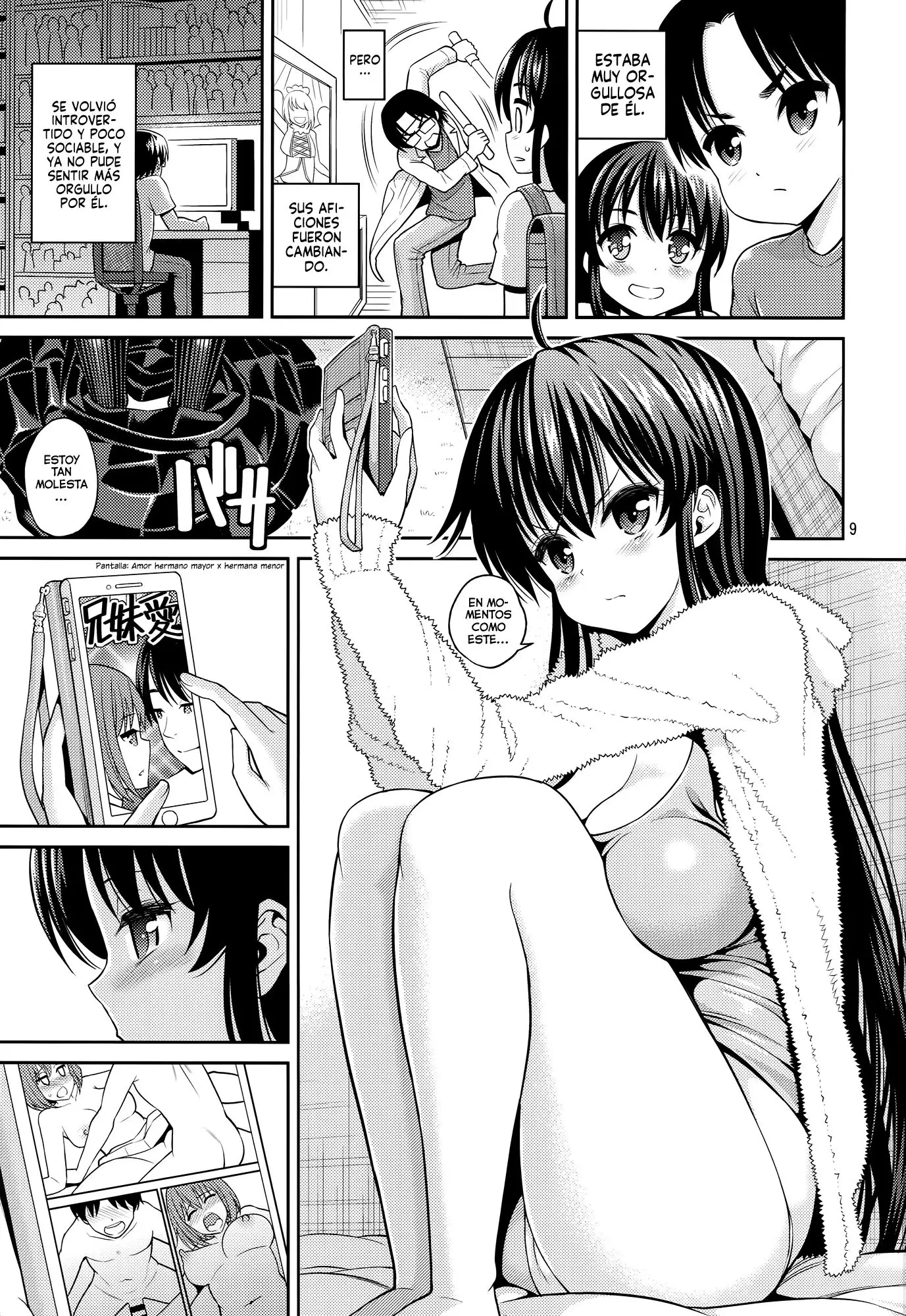 Neteiru Imouto ~Ijiru Ani~ | Hermana durmiente ~Hermano juguetón~ - Hentai .name