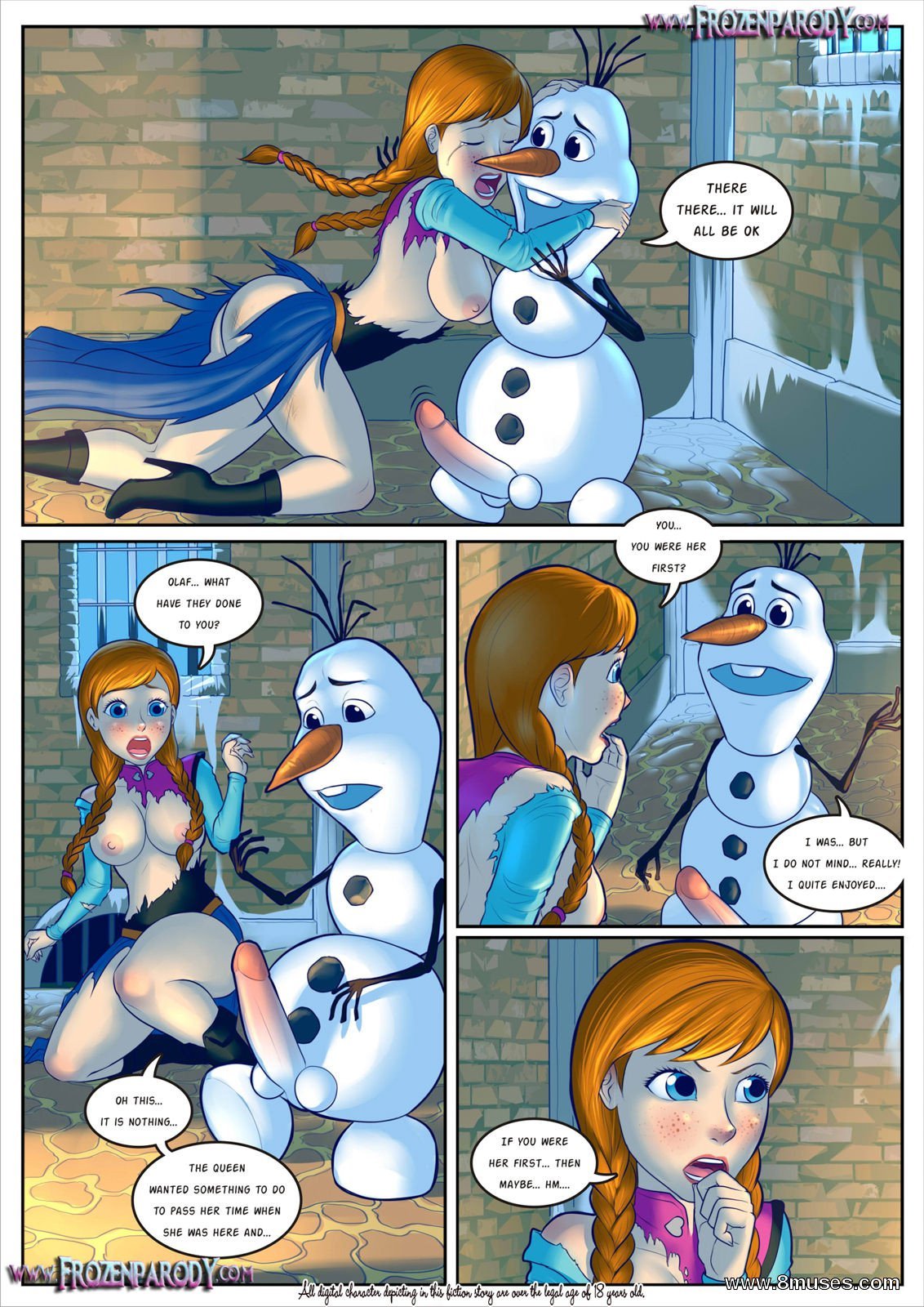 Frozen parody collection - Hentai.name