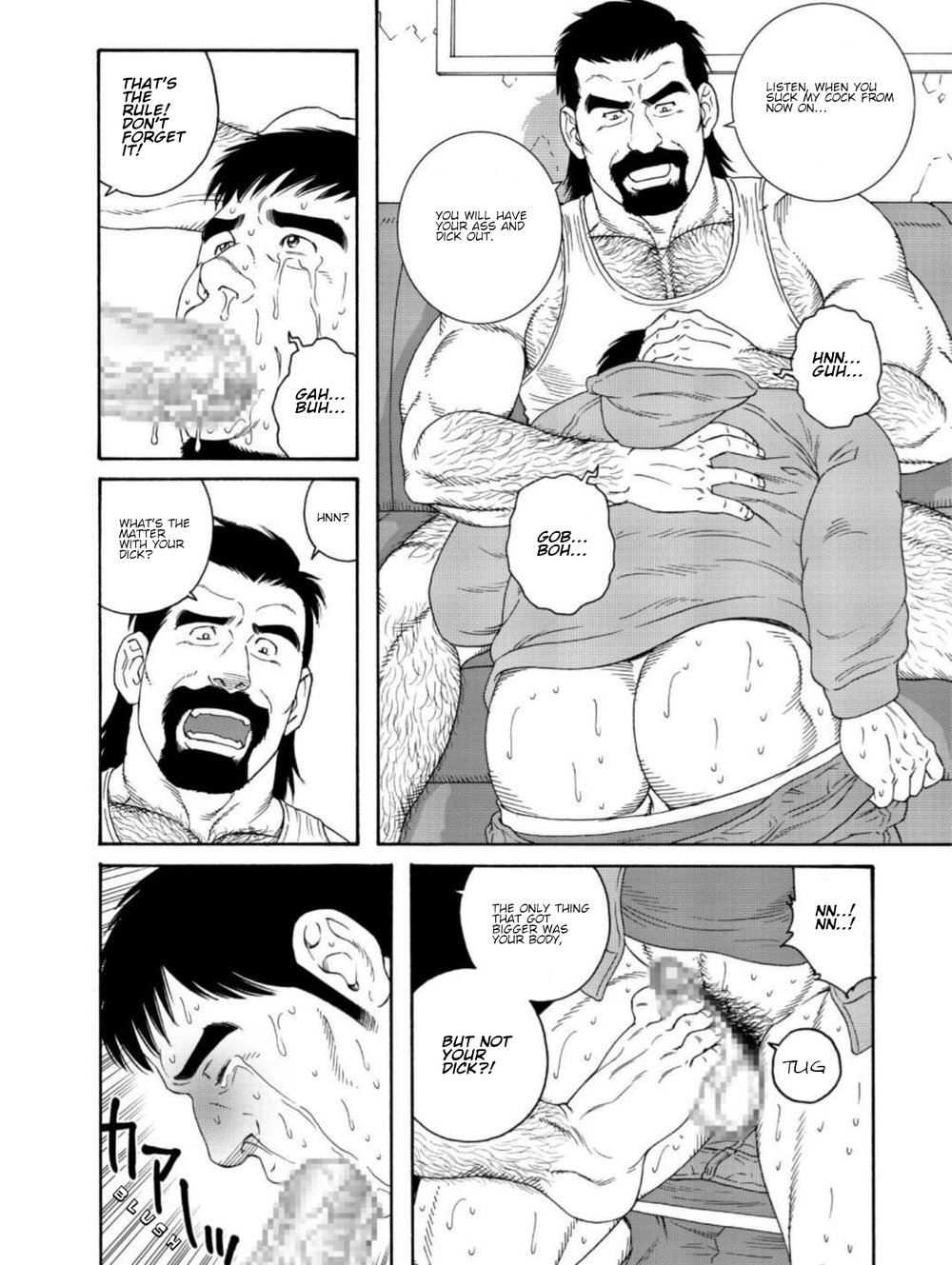 Tagame] My Best Friend's Dad Made Me a Bitch Ch2. [Eng] - Hentai.name