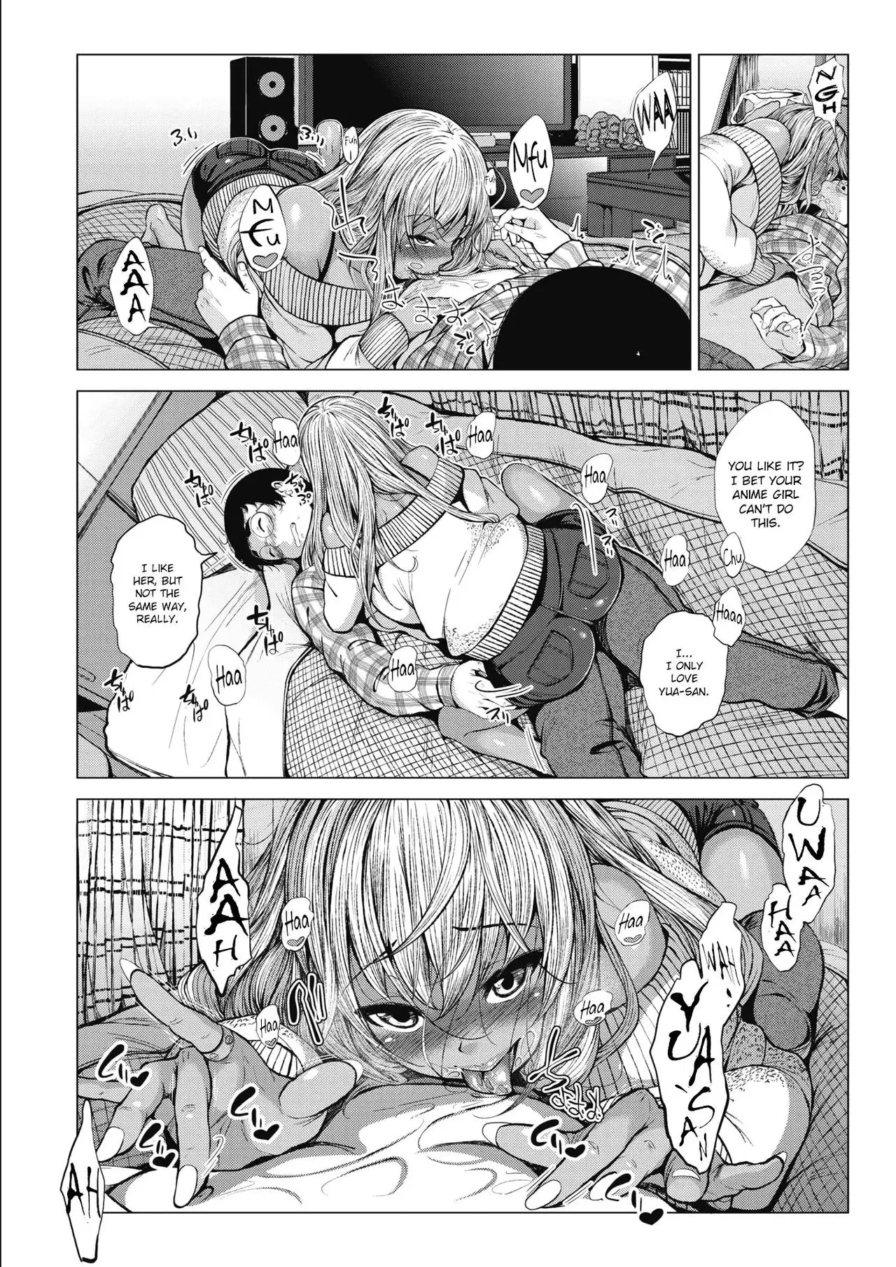 Fumihiko] Sonogo no Kuro Gal-chan to Megane-kun (COMIC HOTMILK 2018-05)  [English] [CrowKarasu] [Digital] - Hentai.name