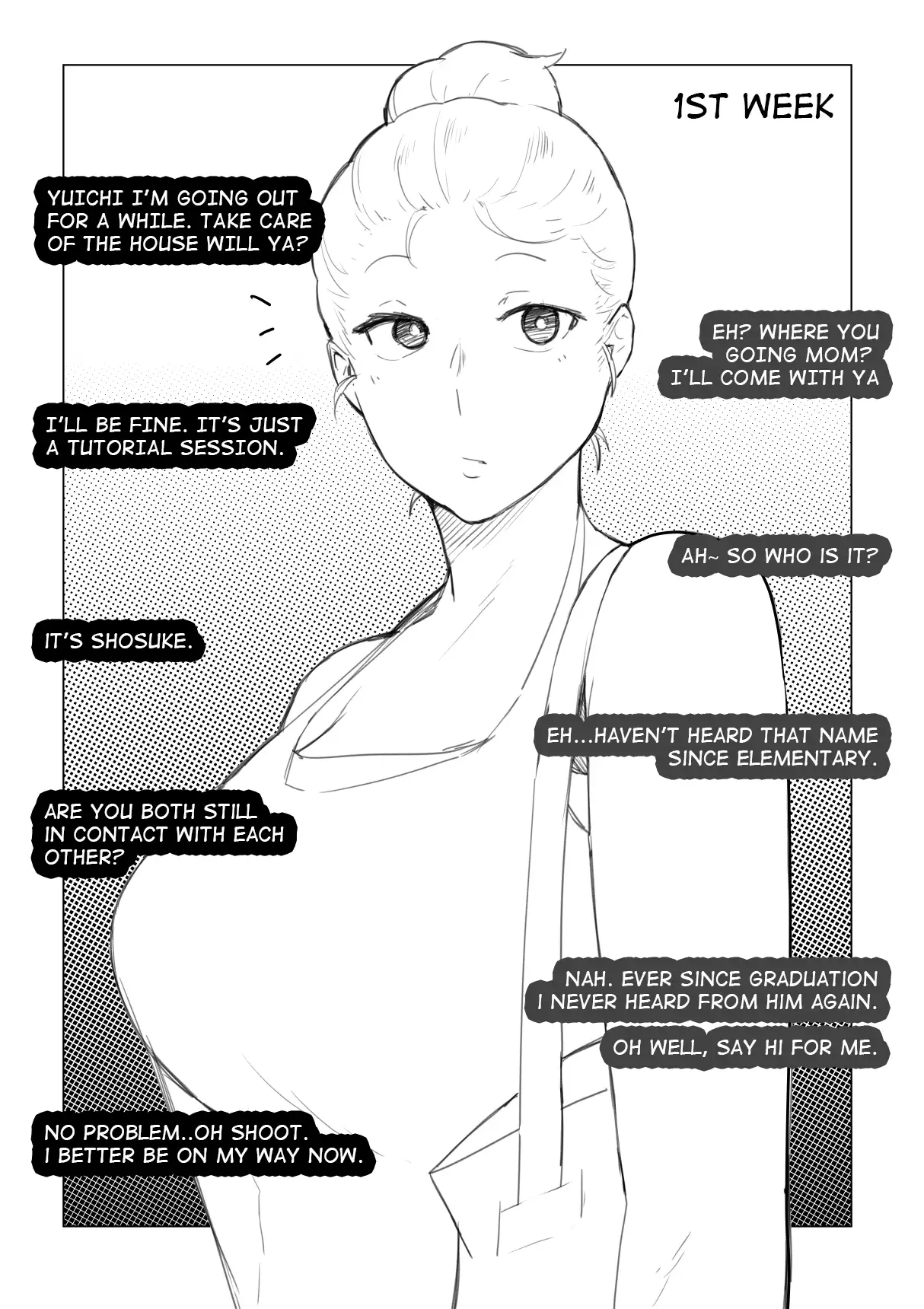 Short Comic#3 Mother Lessons 1/2 - Hentai.name