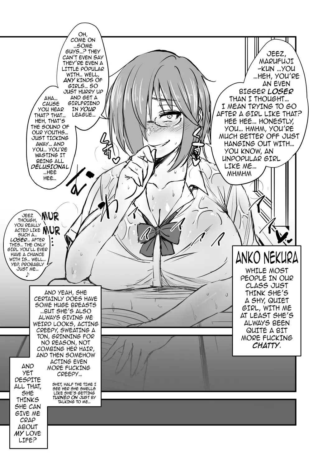 Nekura Megane ♀ | The Creepy Glasses Girl - Hentai.name