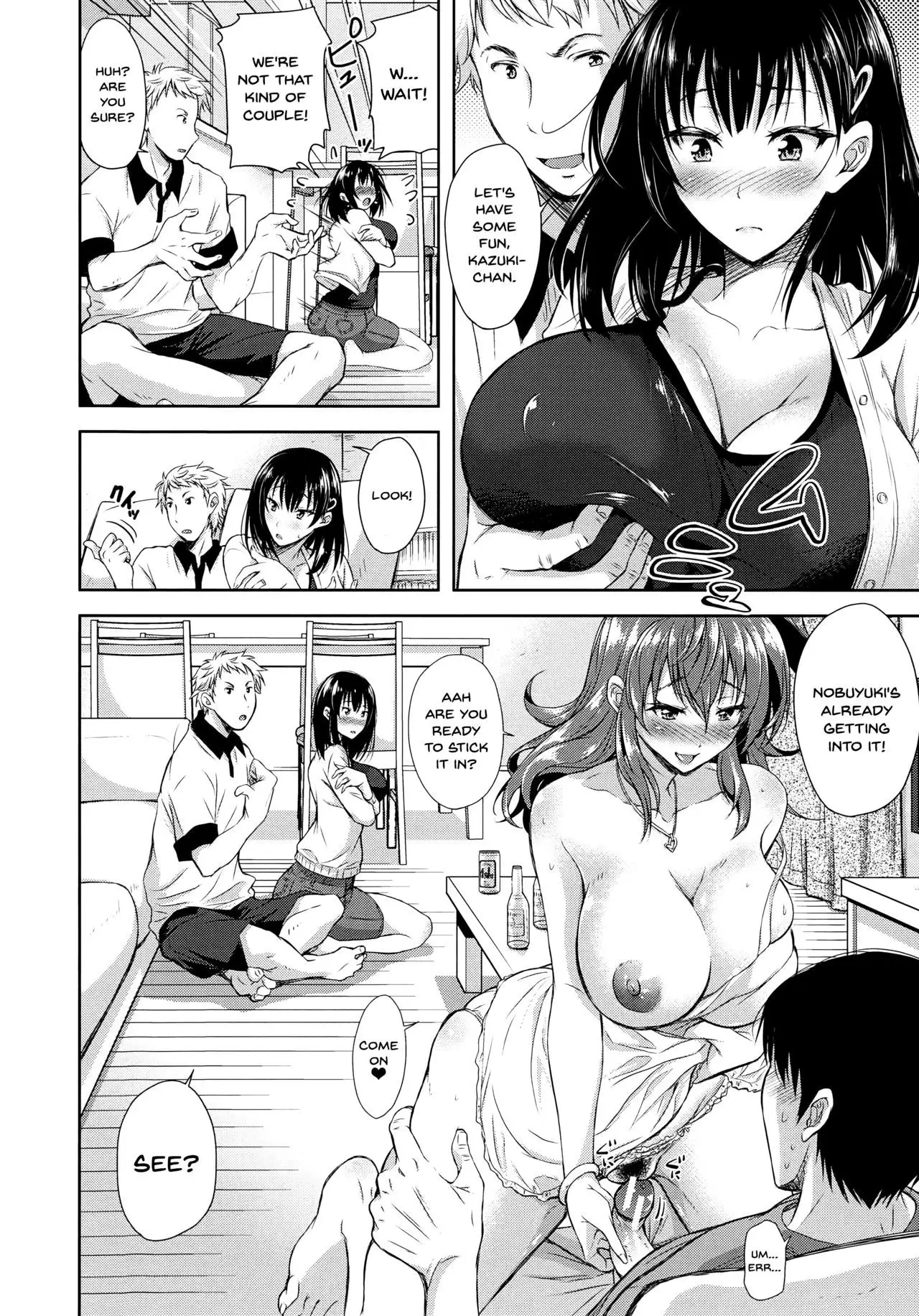 Yokumakezuma no Sukebegao Ch. 1-2 - Hentai.name