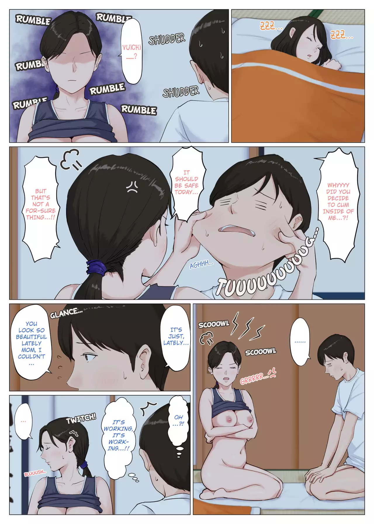 Horsetail] Kaa-san Janakya Dame Nanda!! 1-6 | Mother and No Other!! 1-6  [English] (Complete) - Hentai.name