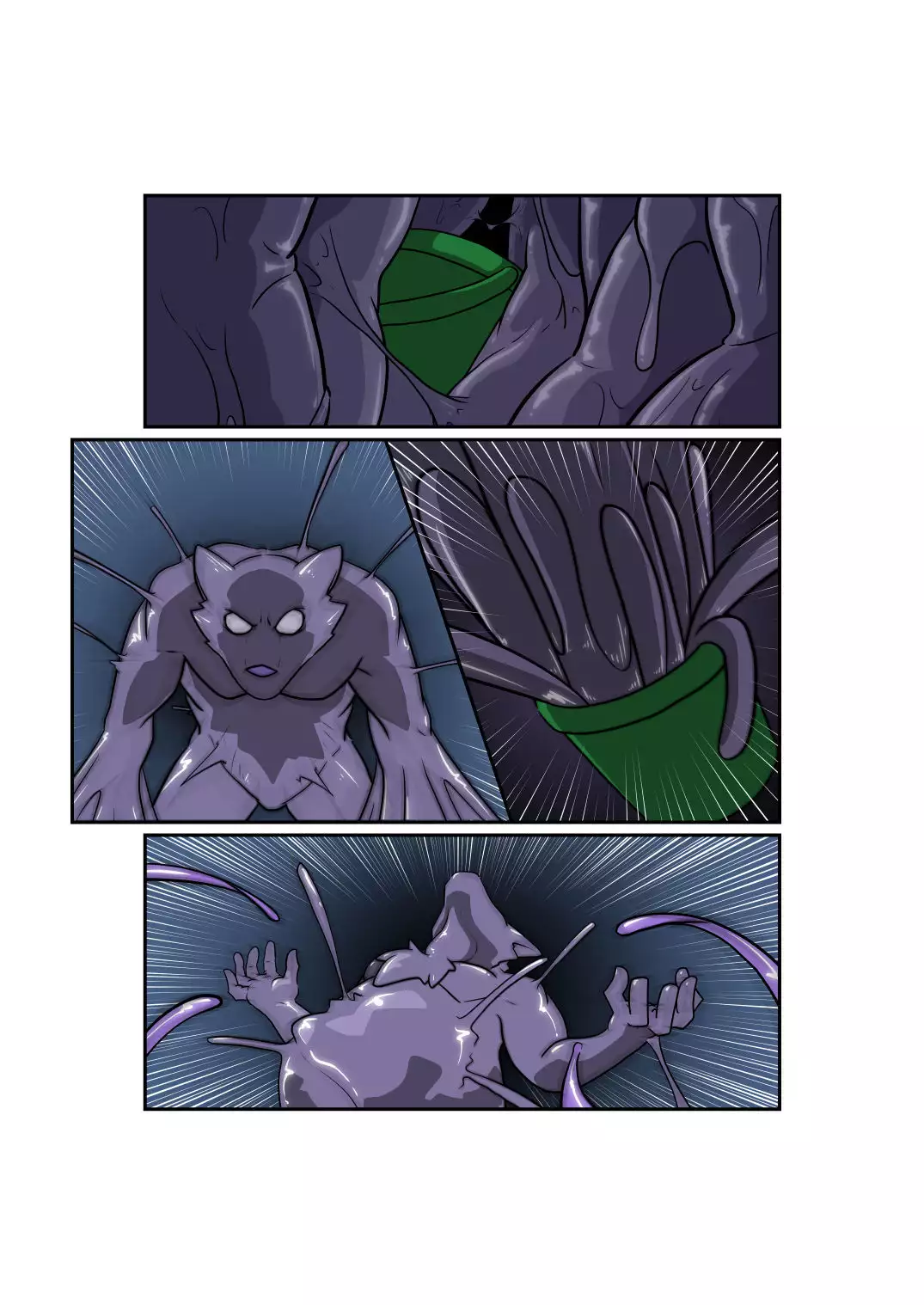 lizardman1990 - Lucario Pokemon Goo TF - Hentai.name