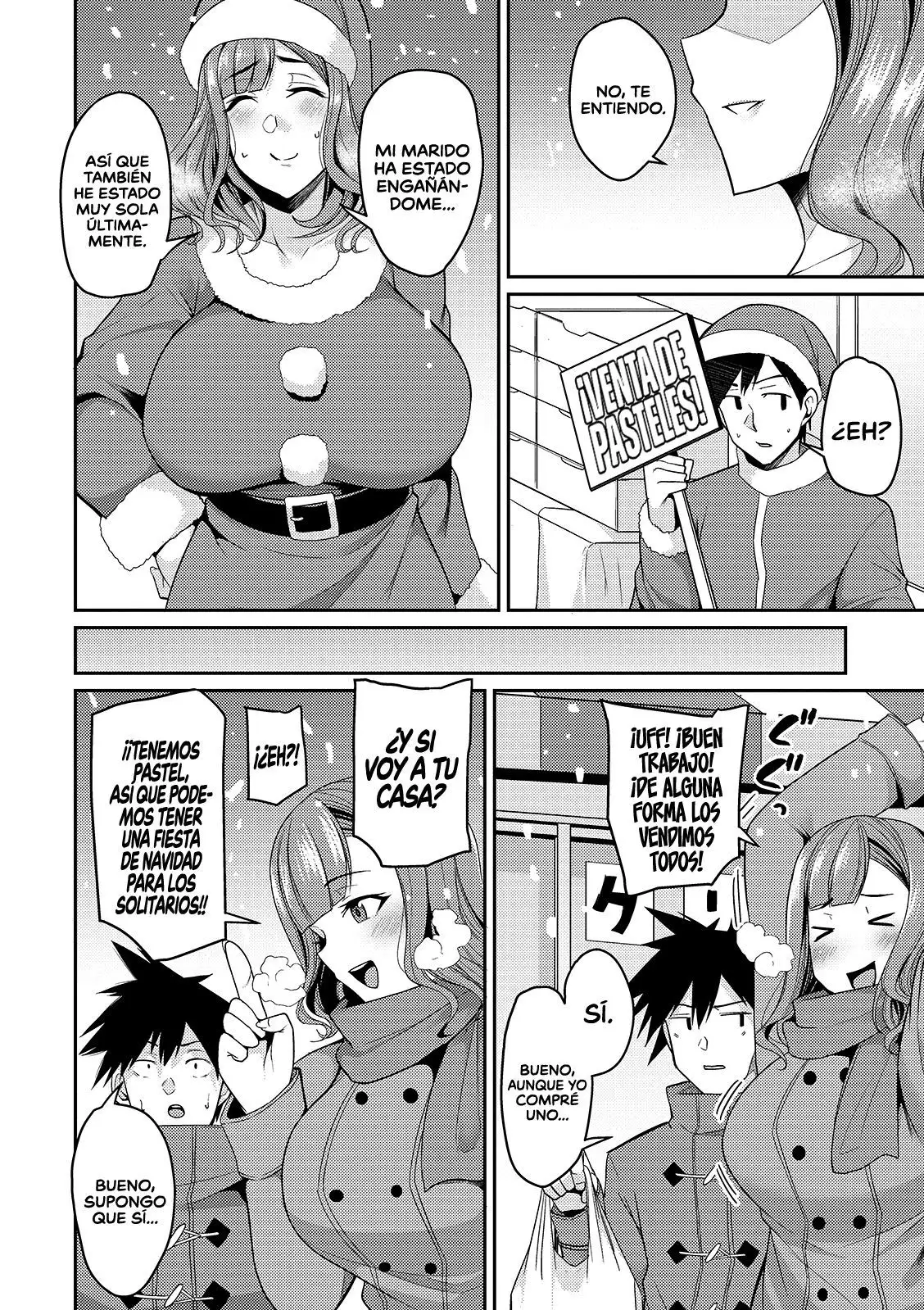 Hitozuma to Christmas | Navidad con una Mujer Casada - Hentai.name