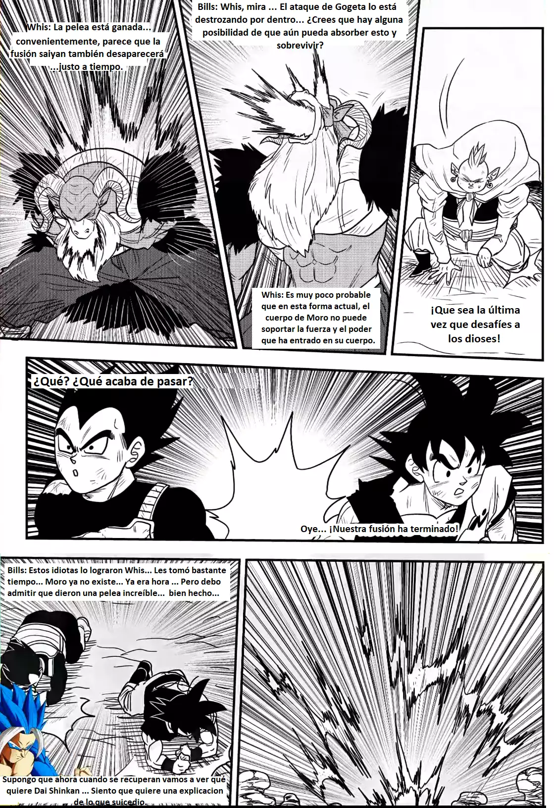 Beyond Dragon Ball Super: Gogeta Vs Moro Begins! - Hentai.name