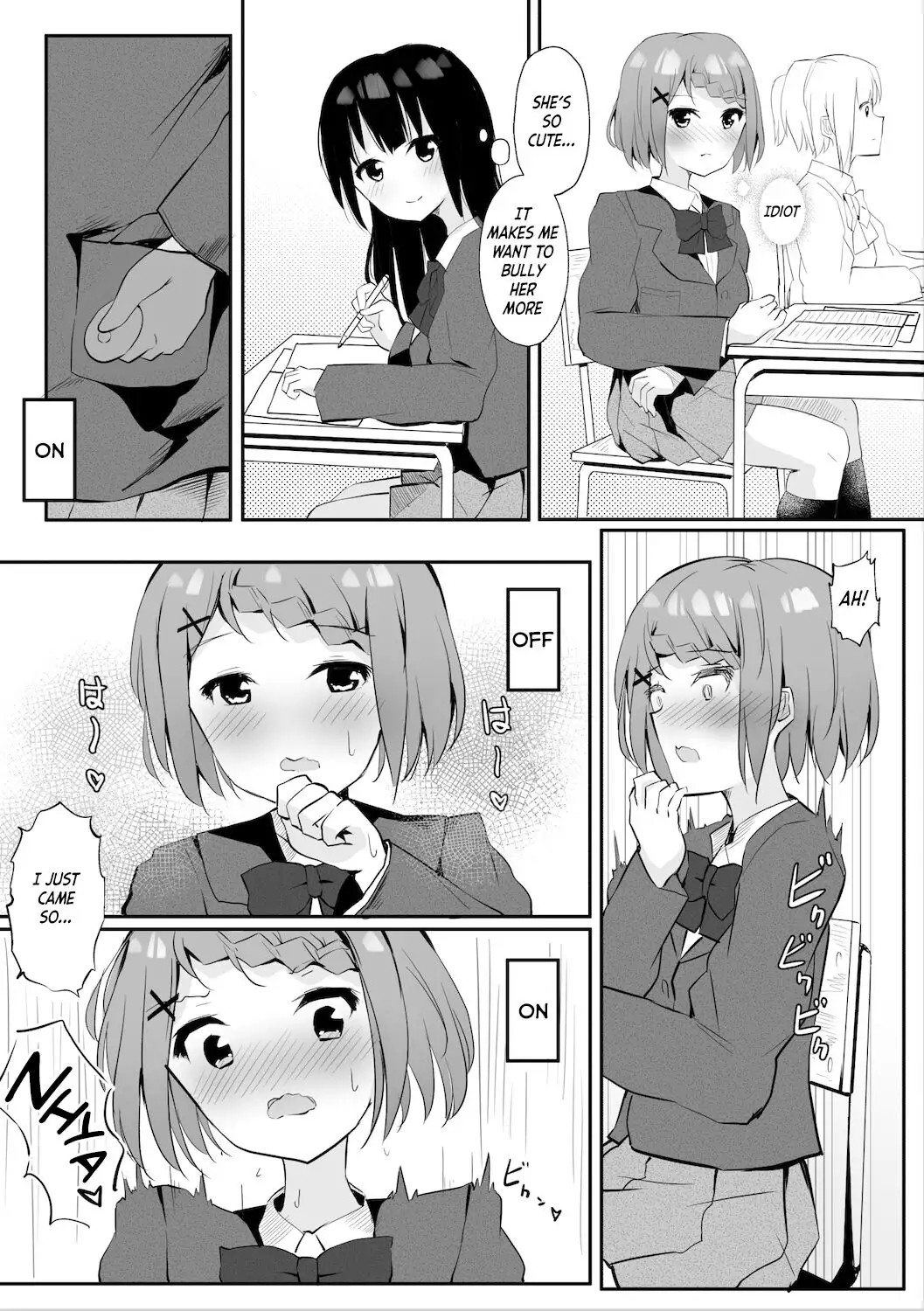 Jugyouchuu ni RemoCon Rotor Tsukerareta Okaeshi ni Kousoku Les Sex Suru  Hanashi | A Story About Tied Up Lesbian Sex in Return for Vibrator Play in  the Middle of Class - Hentai.name