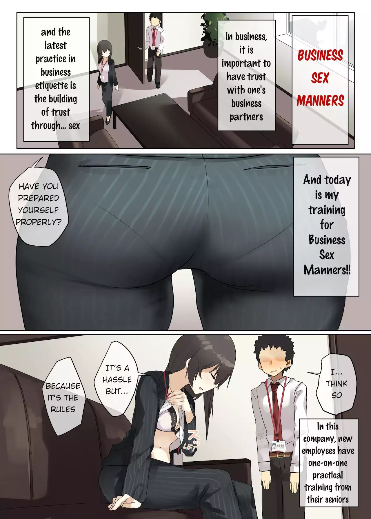 Business Sex Manners - Hentai.name