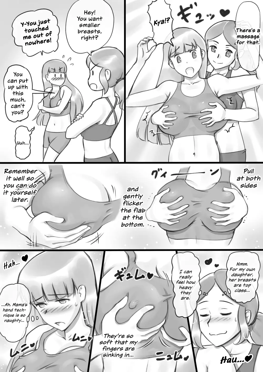 pink-noise (Mizuiro Megane)] Girl on Mom: Himitsu no Bust Lesson | Girl on  Mom: Secret Bust Lesson [English] {/u/ scanlations} - Hentai.name